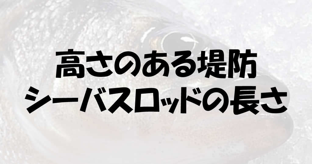 シーバスロッドの長さとオススメの選び方をシーン別に解説 釣り情報のインフォ