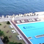 淡路島観光ホテルのプライベート釣り場が台風被害で壁崩壊