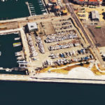 和歌山マリーナシティ海釣り公園の大波止めの台風被害と復旧