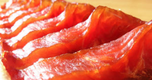 鮭とばの作り方！簡単作製法と硬い皮付き鮭トバの食べ方