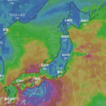 Windyで台風情報や台風進路予想図の最新ルートの見方と使い方
